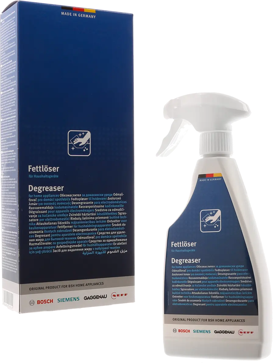 Degreaser Degreaser for home appliances