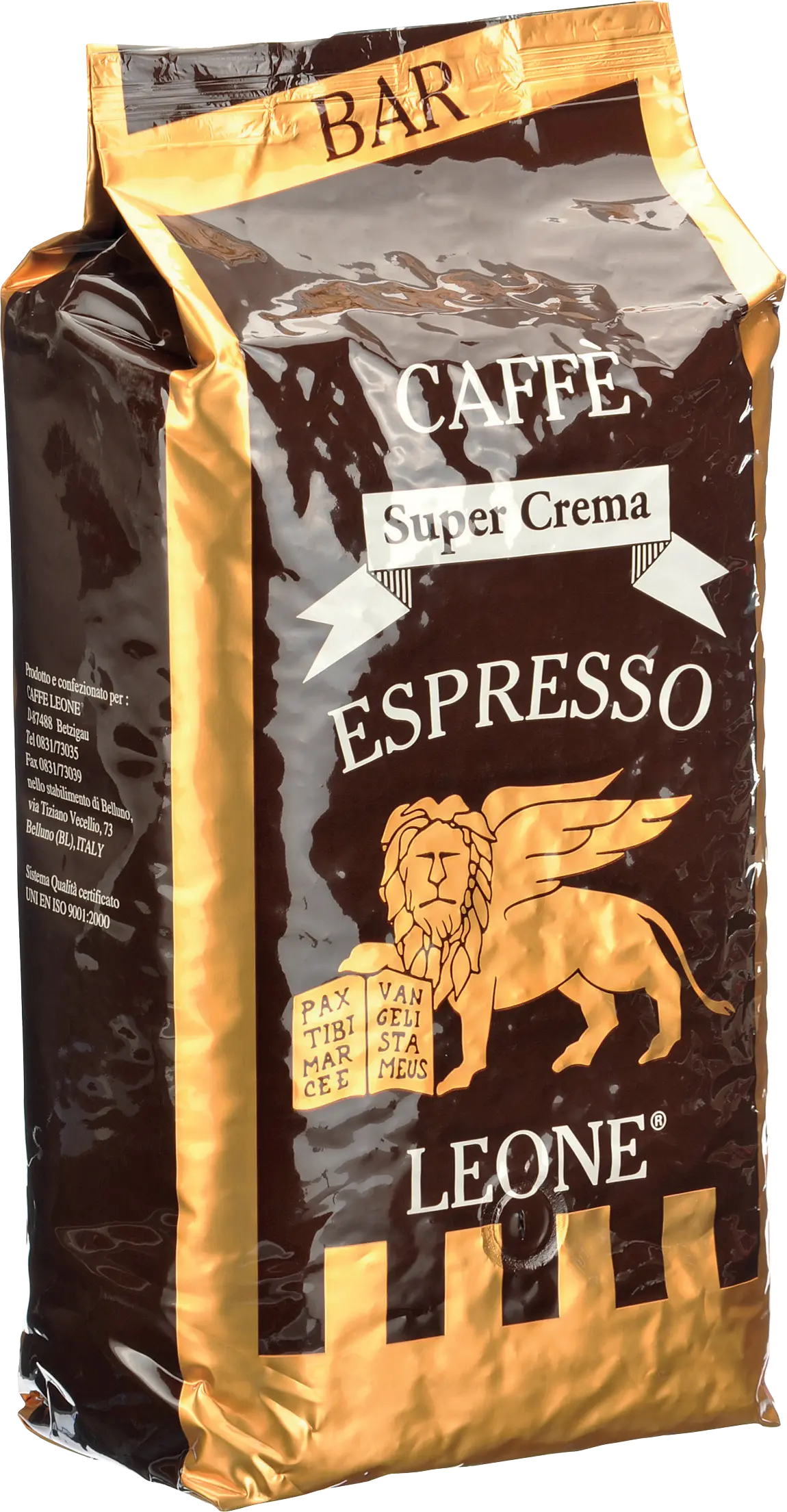 Caffe Leone Super Crema Espresso Coffee Beans