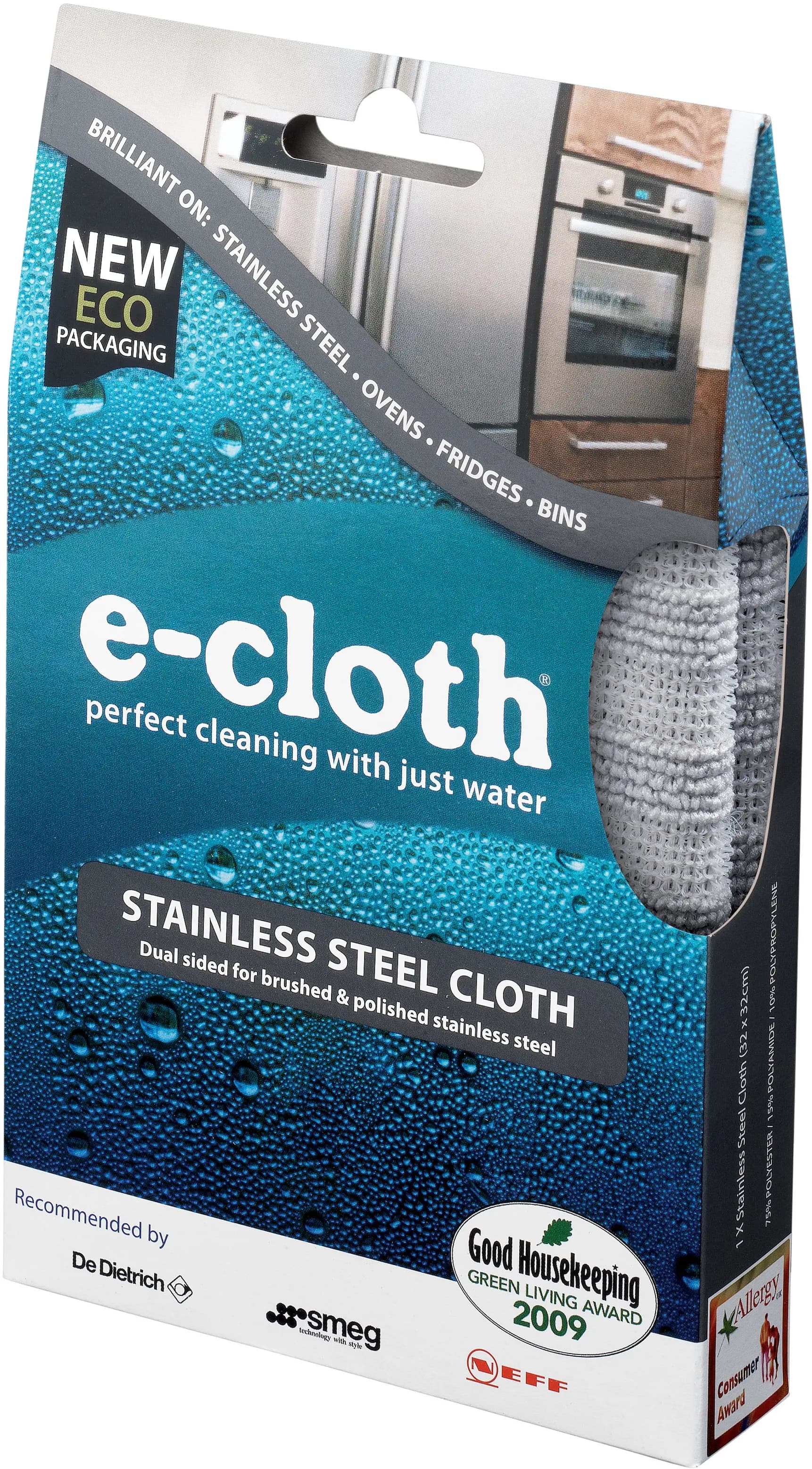 E-Cloth: Stainless Steel Stainless steel cloth