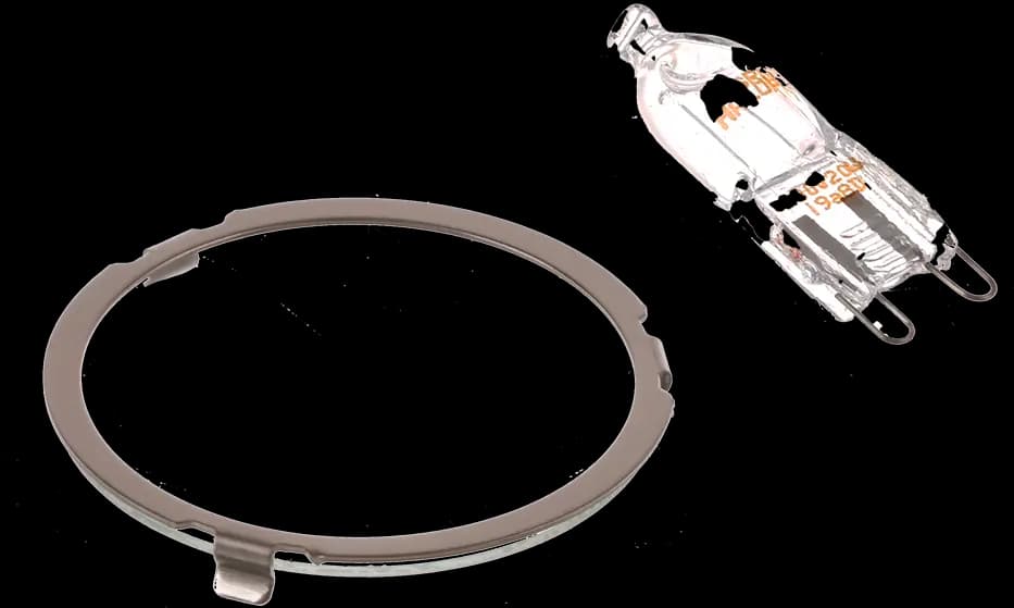 Repair-set 20W/230V Glass cover, Lamp, ring