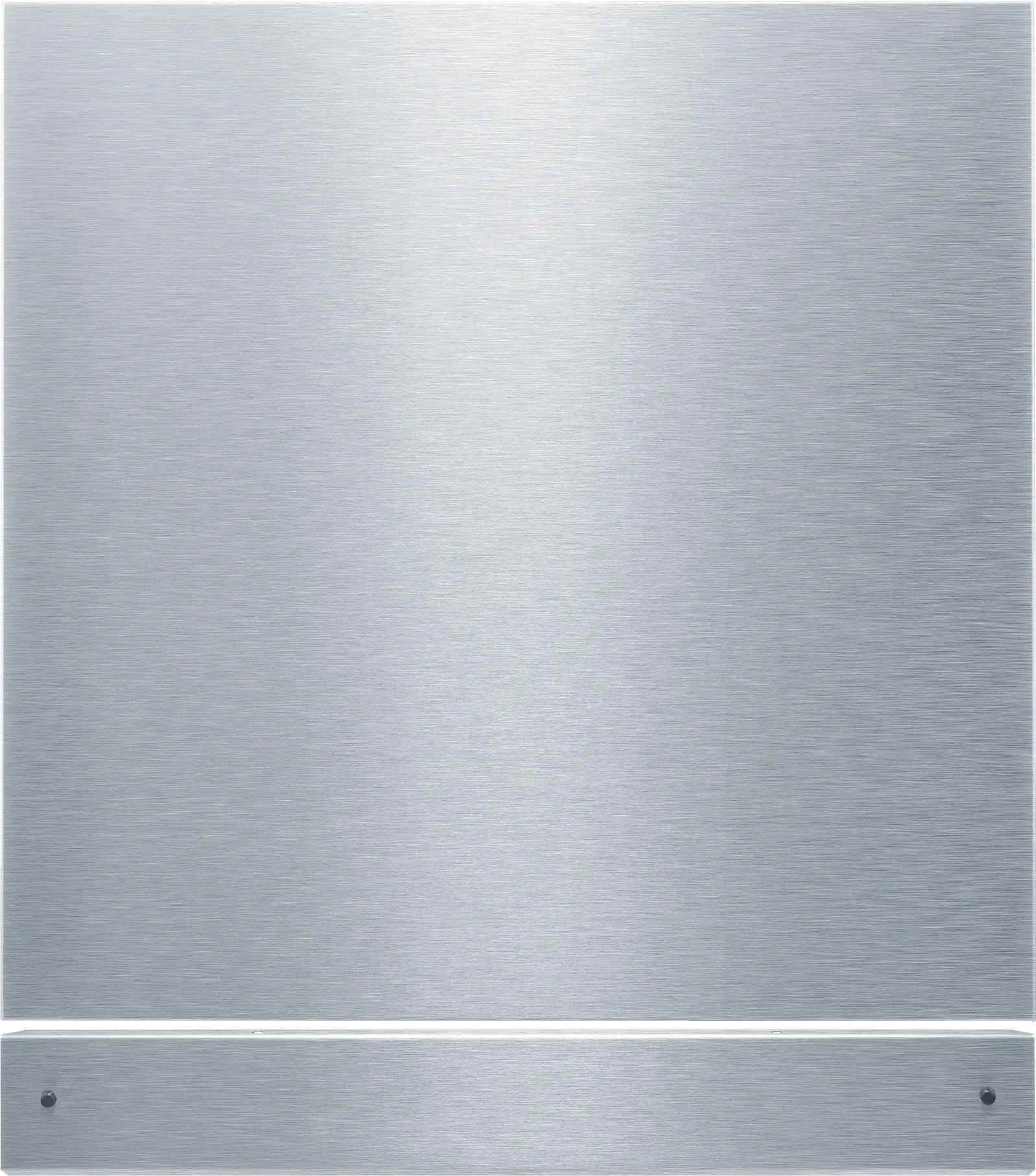 Outer-door stainless steel dishwasher panel