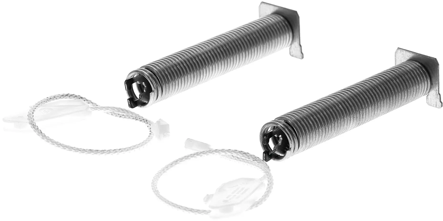 Repair set-spring black, 2 springs + 2 cords Weights of furniture door: 2,5 Kg to 8,5 Kg