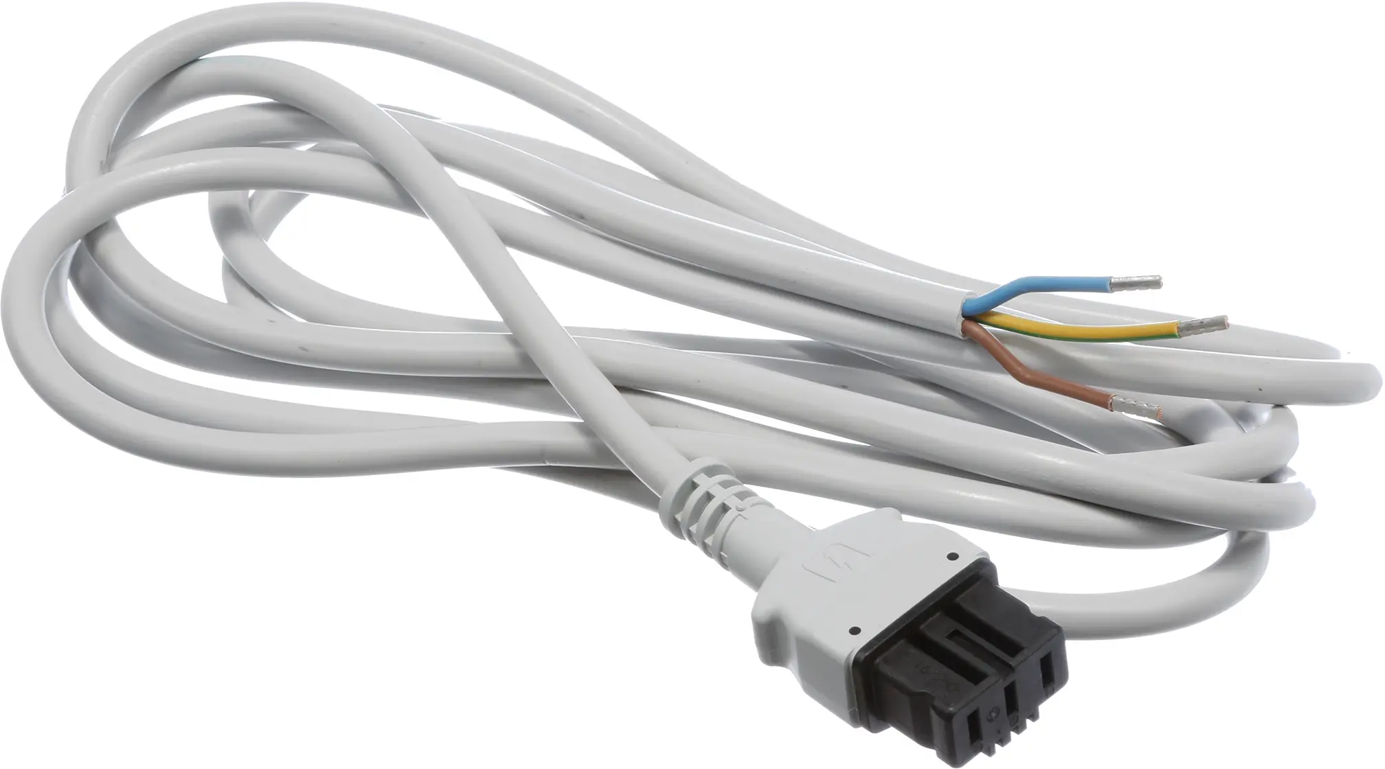 Power cord H05VV-F 3G1.5, without plug, 16A, 3000 mm, worldwide except China