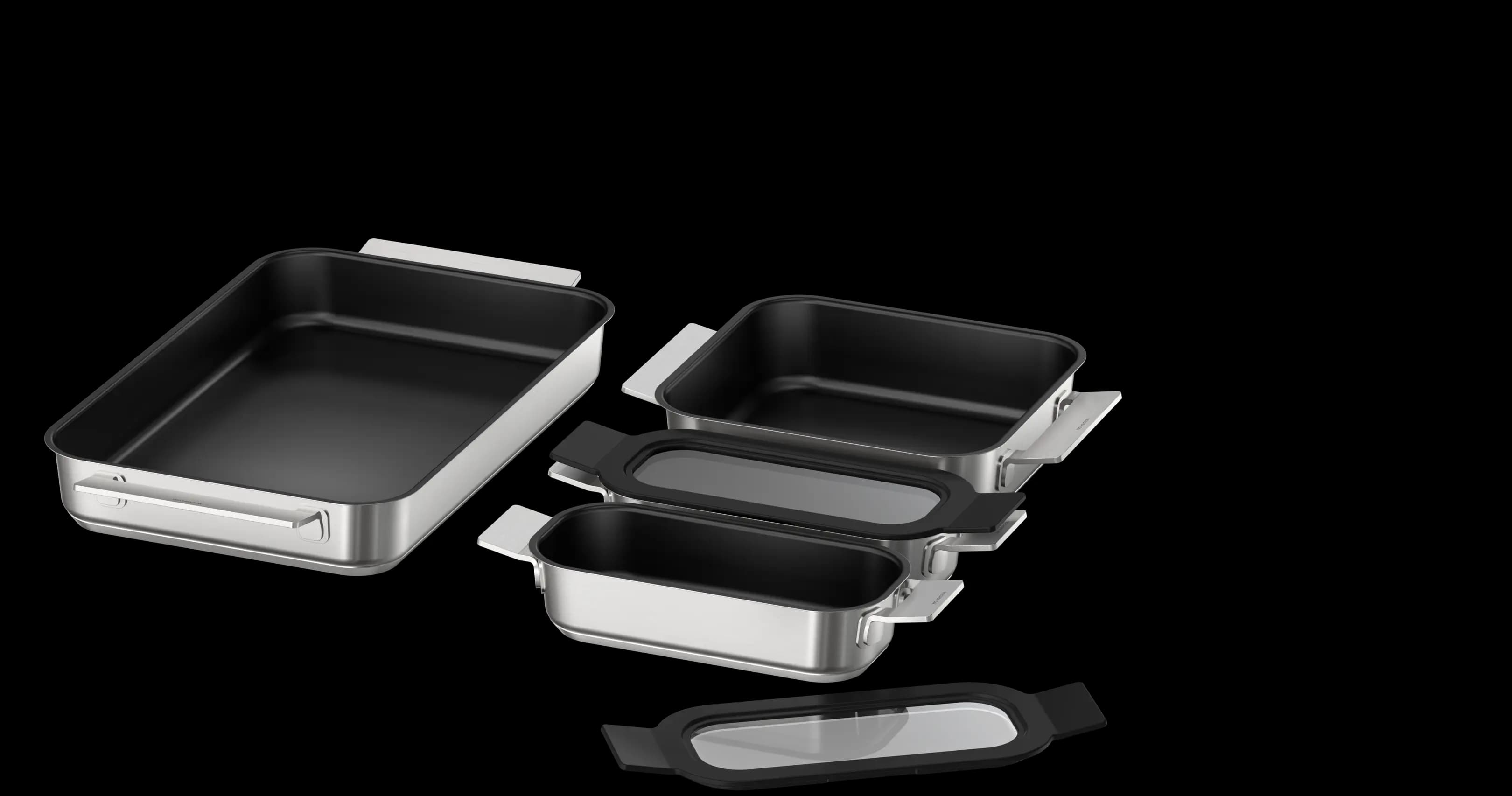 Pro Induction Flex Pan Set - 4 Pieces