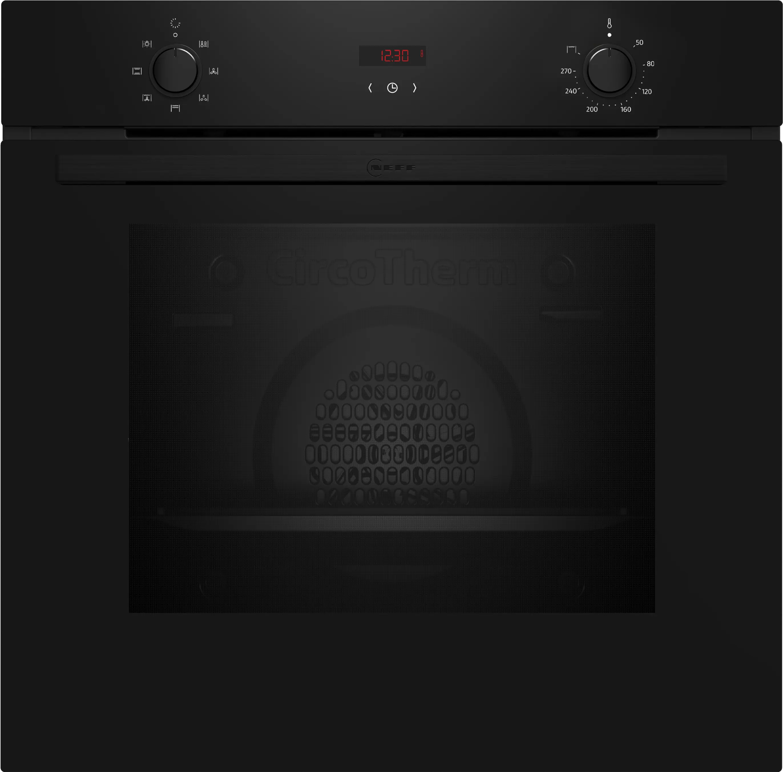 N 30 Built-in oven 60 x 60 cm Black