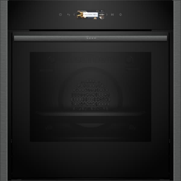 Neff N70 Single Oven - - 3.7" FullTouchTFT -Circotherm-14 functions-Rotatinghandle-Soft open PYROCLEAN