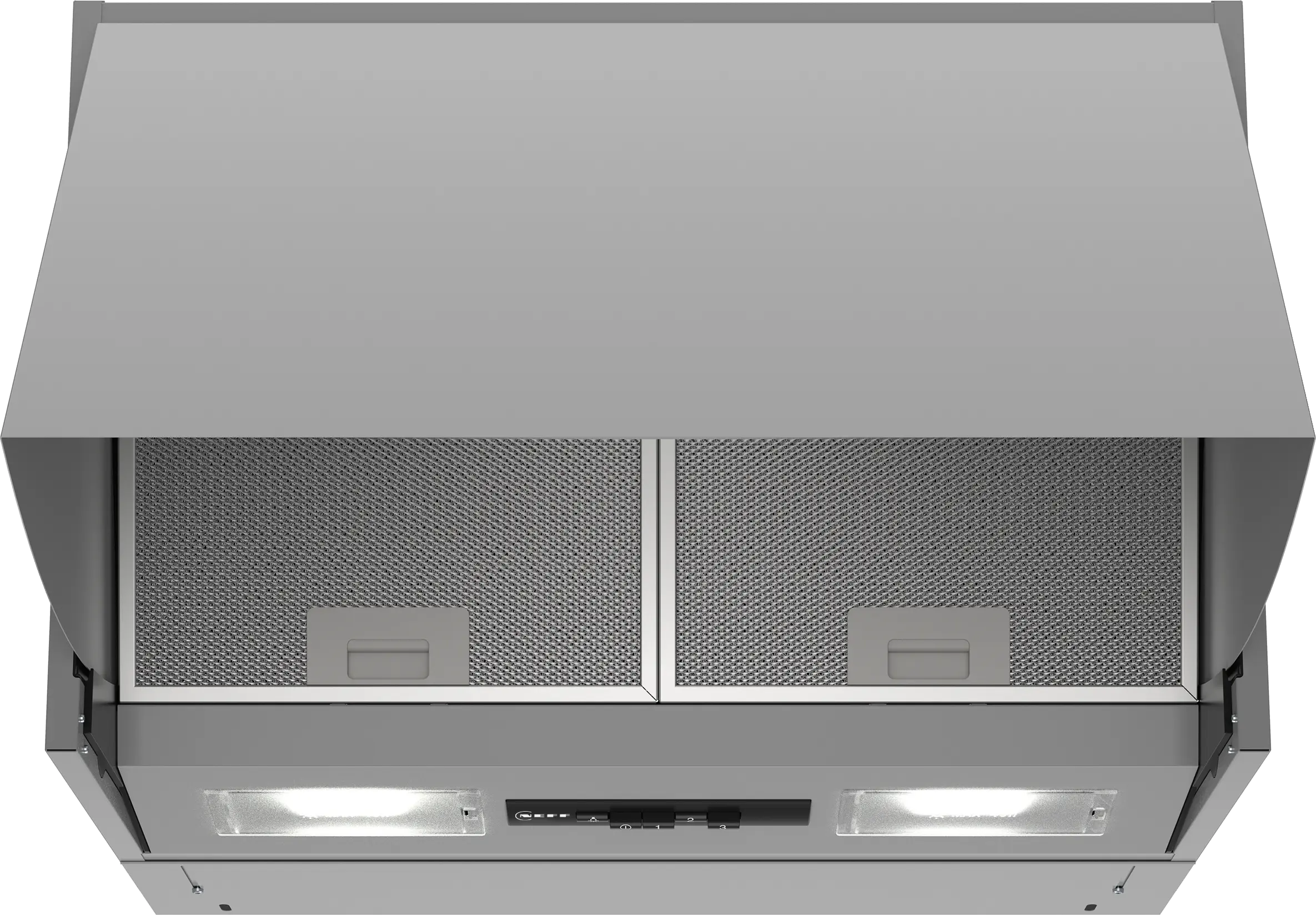 N 30 Integrated cooker hood 60 cm Silver