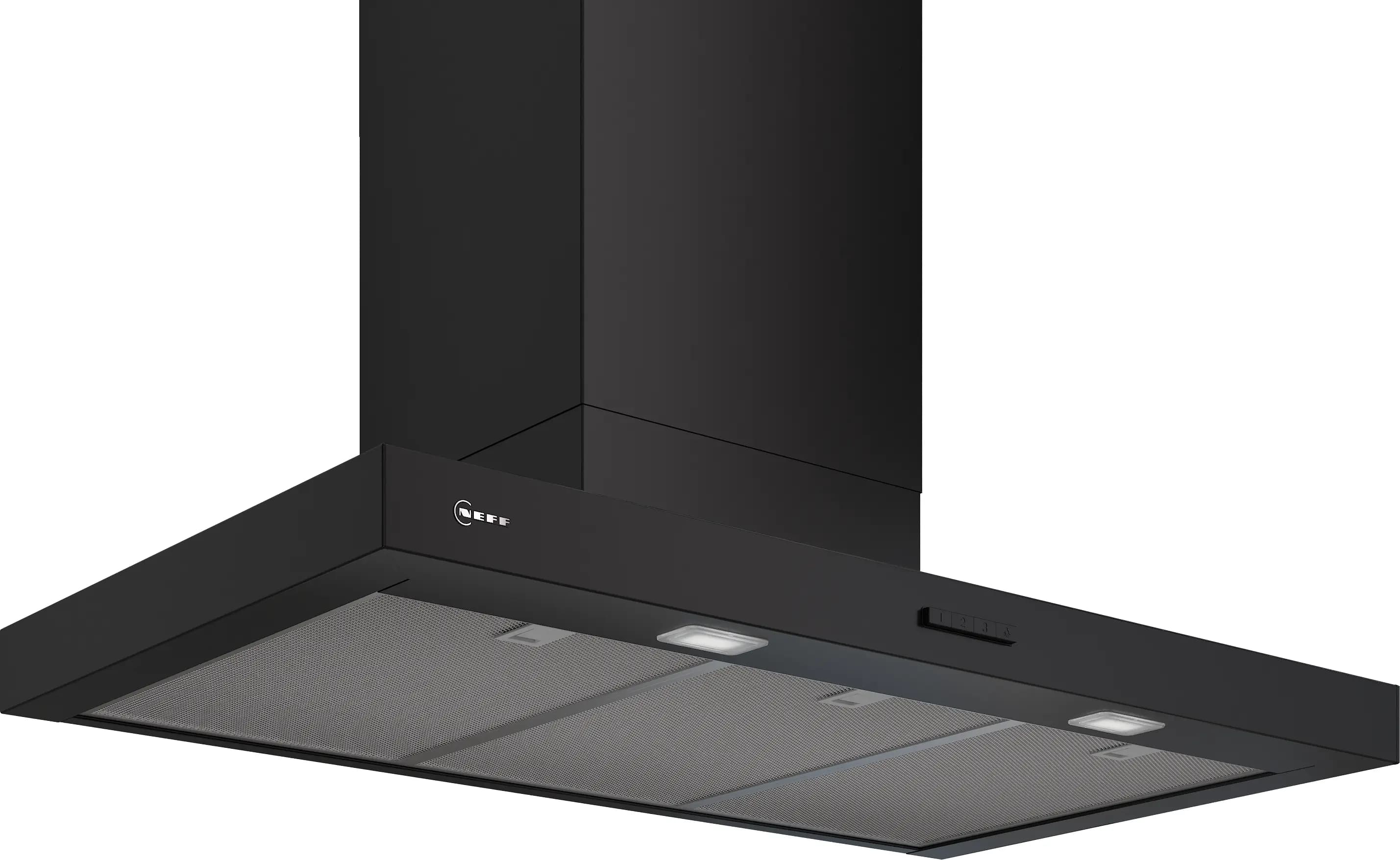 N 50 Wall-mounted cooker hood 90 cm Matt black