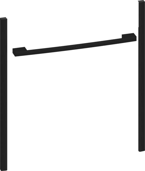 Neff Flex Design Kit, 60 cm, Deep black, for a single Fullsize Oven & for a Compact Oven & Warming Drawer