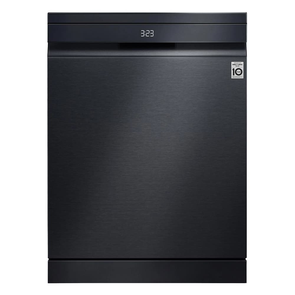 TrueSteam QuadWash DF587HMS WiFi Connected Full Size Dishwasher - Matte Black - 14 Place Settings