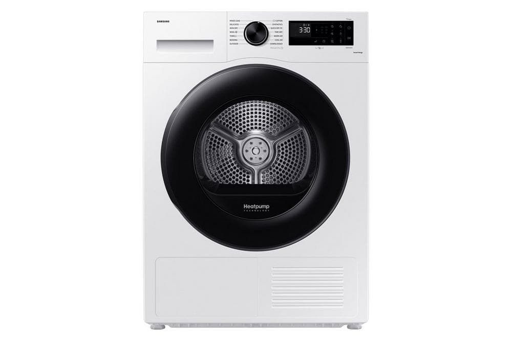 Series 5 Heat Pump Tumble Dryer - OptimalDry - White with Black Door