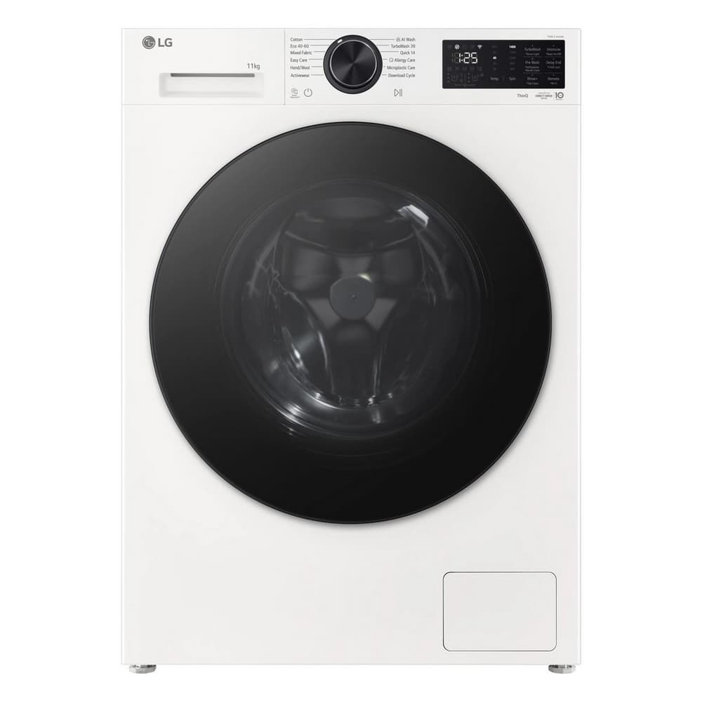 11kg 1400 Spin Washing Machine - White