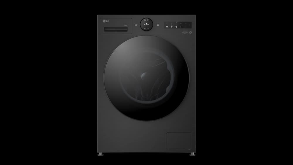 11kg 1400 Spin Washing Machine - Black