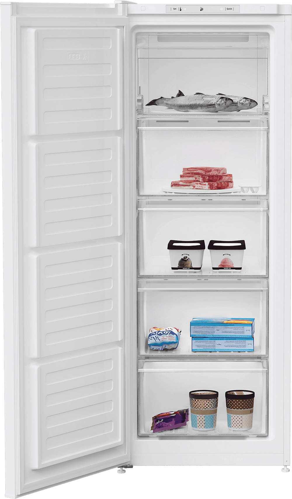 Freestanding Tall Frost Free Freezer - White