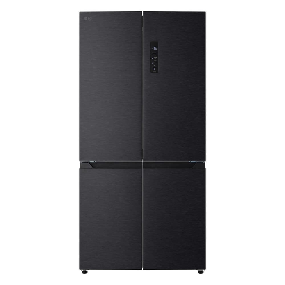 No Frost American Fridge Freezer - Matte Black