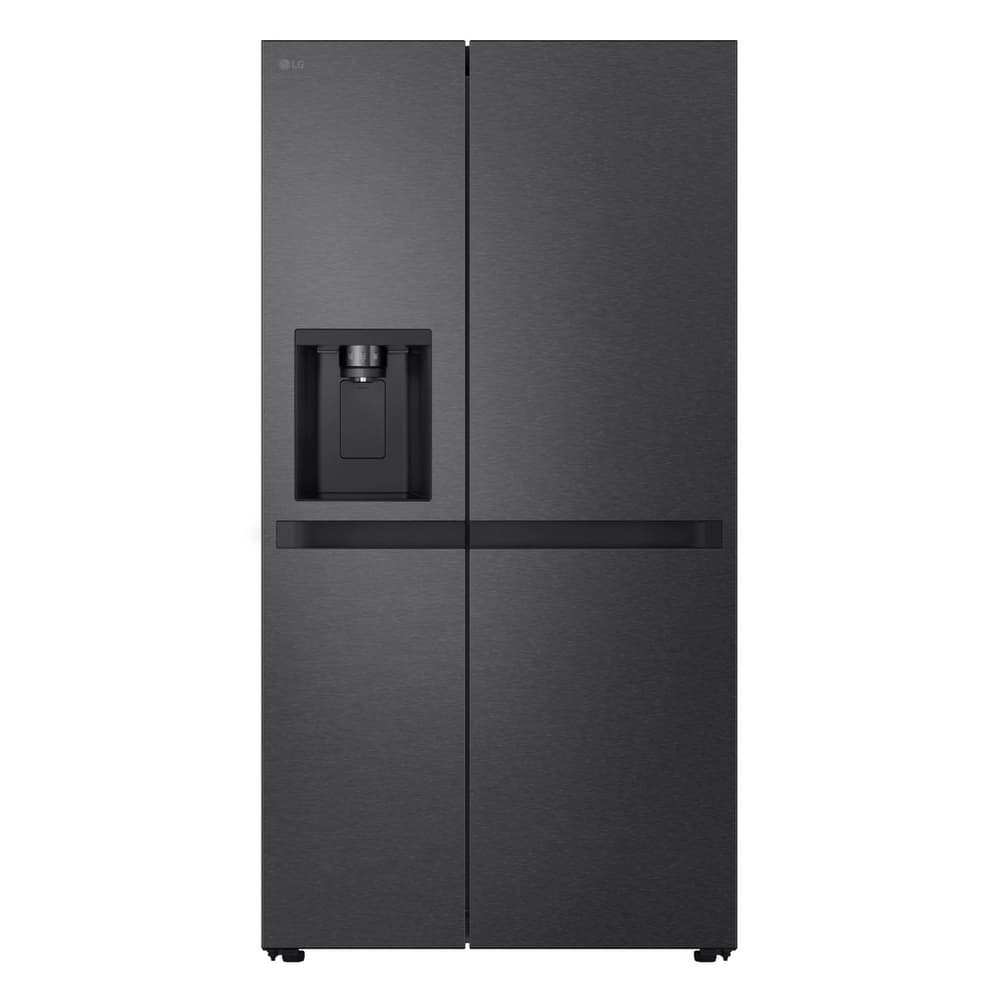 91.3cm 50/50 Total No Frost American Fridge Freezer - Matte Black