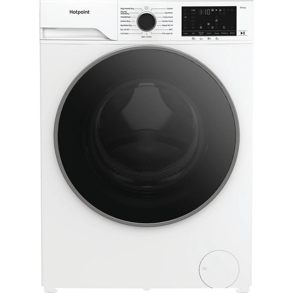 Freestanding Washer Dryer HBD9681ANTSTAIN - 9kg Wash/ 6Kg Dry - 1400 SPin - White