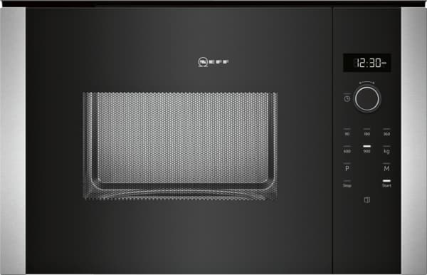 Microwave Oven HLAWD53N0B • BLACK with steel trim • Upto 900W • 25L • 5 power levels • electronic