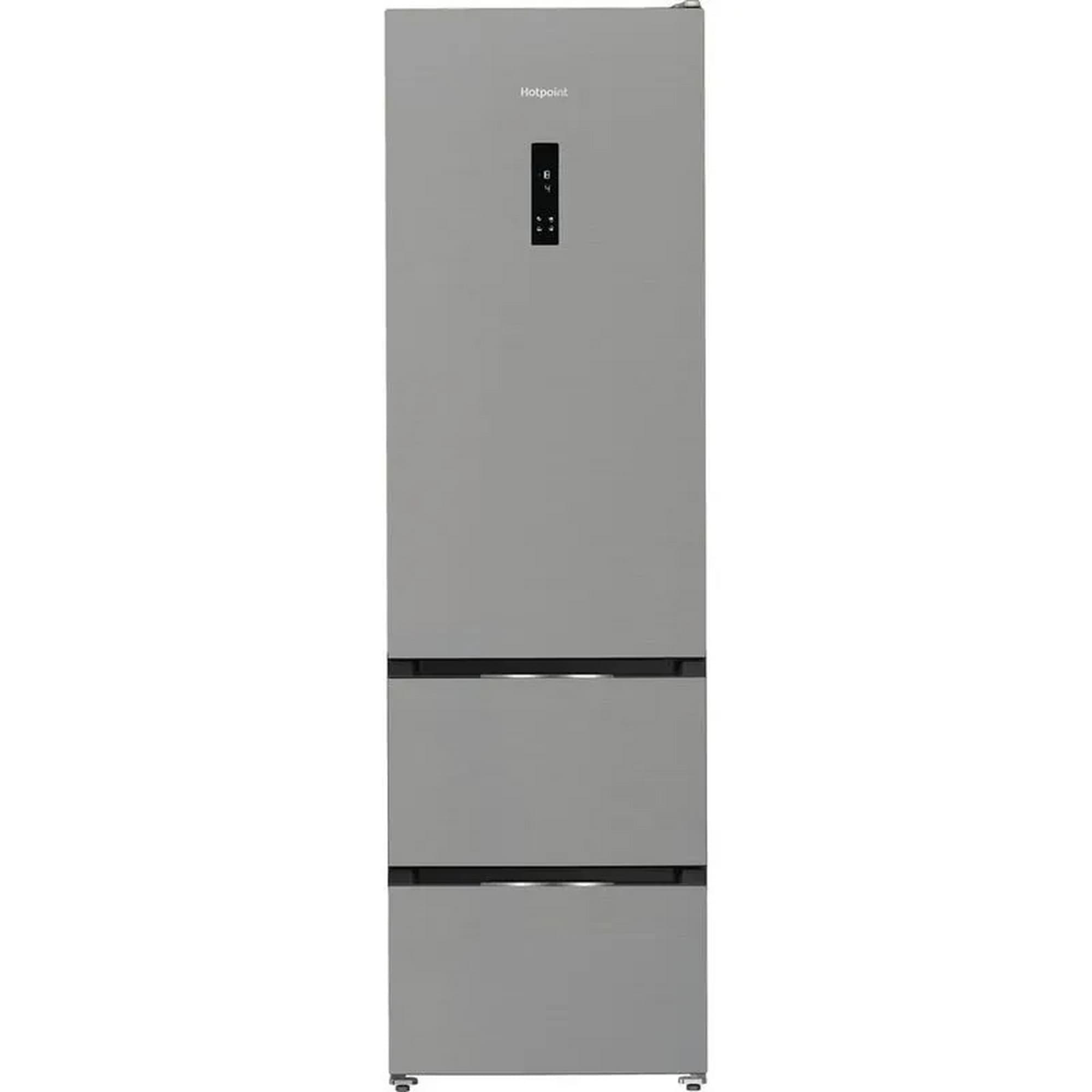 HPKF 5351 XP4UK Dual No Frost 3 Door American Fridge Freezer with VitalCare - Brushed Steel
