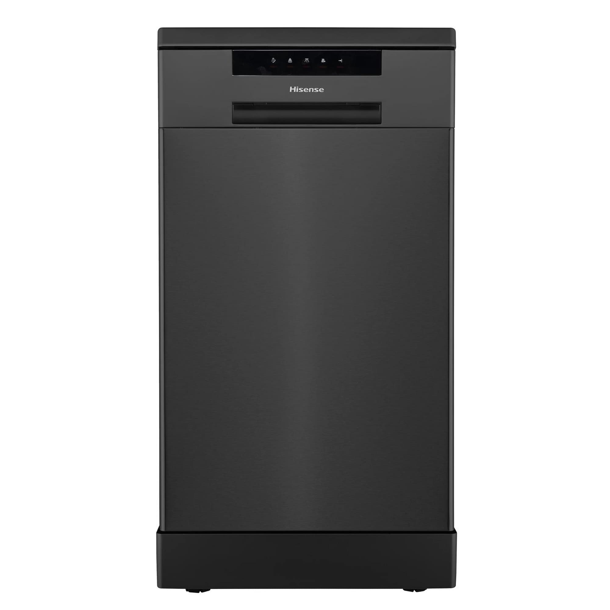 Slimline Dishwasher - Black - 10 Place Settings
