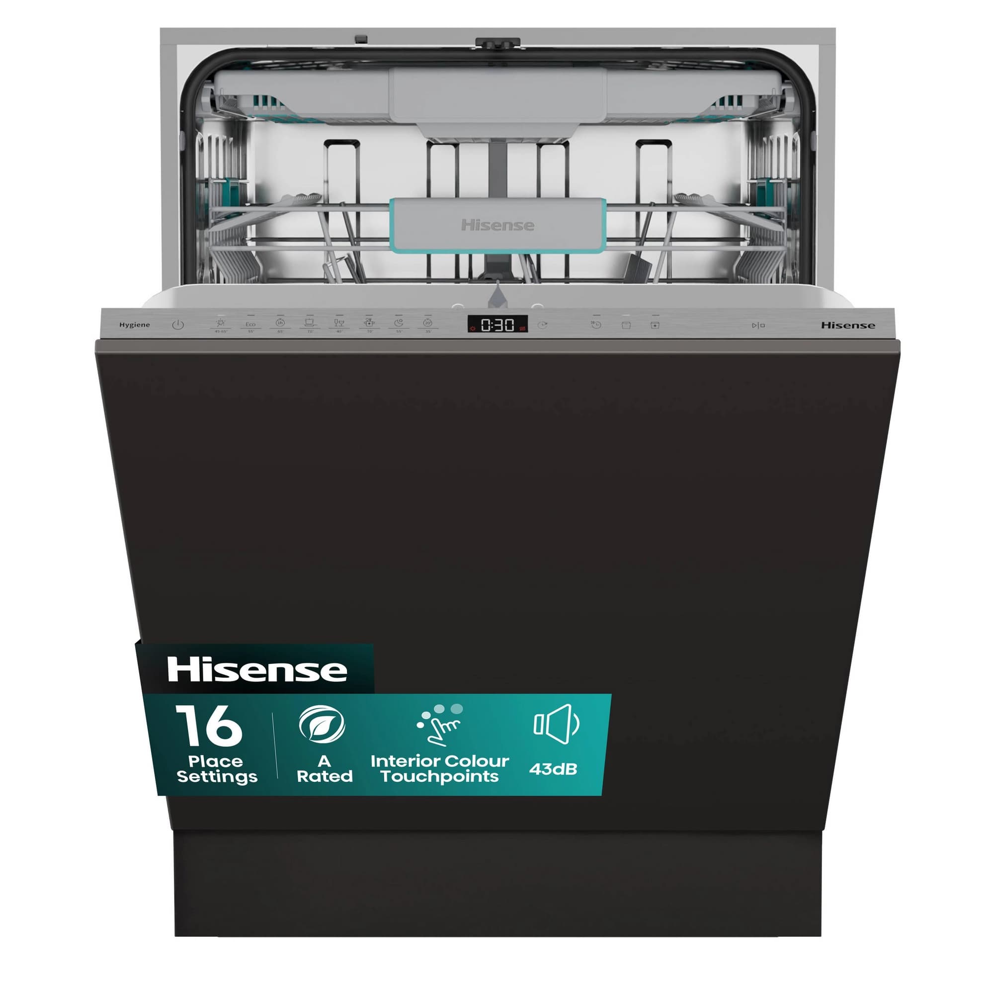 Full-Size Fully Integrated Dishwasher - 16 Place Settings