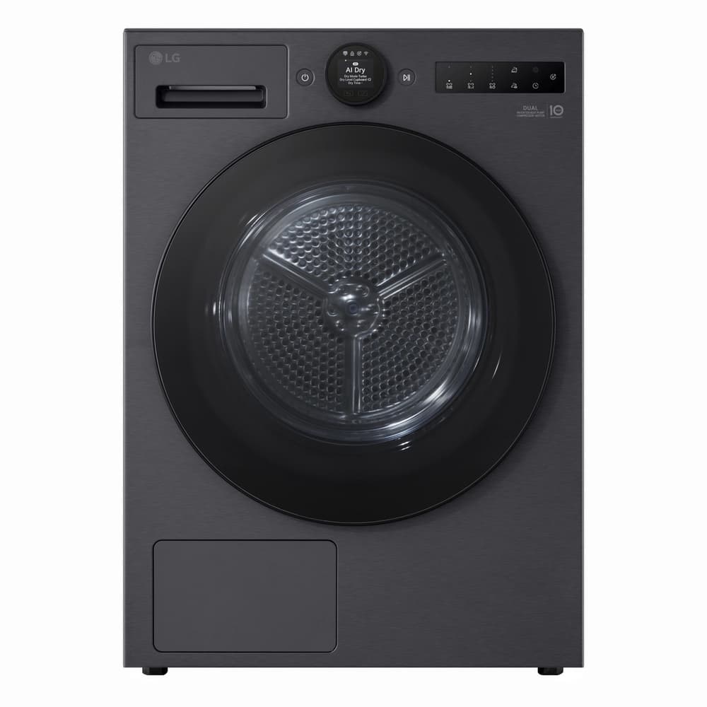 10kg Heat Pump Tumble Dryer - Black
