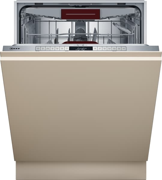 N50 Fully Integrated Dishwasher - FlexBaskets - InfoLight - Polinox - HomeConnect - D Energy