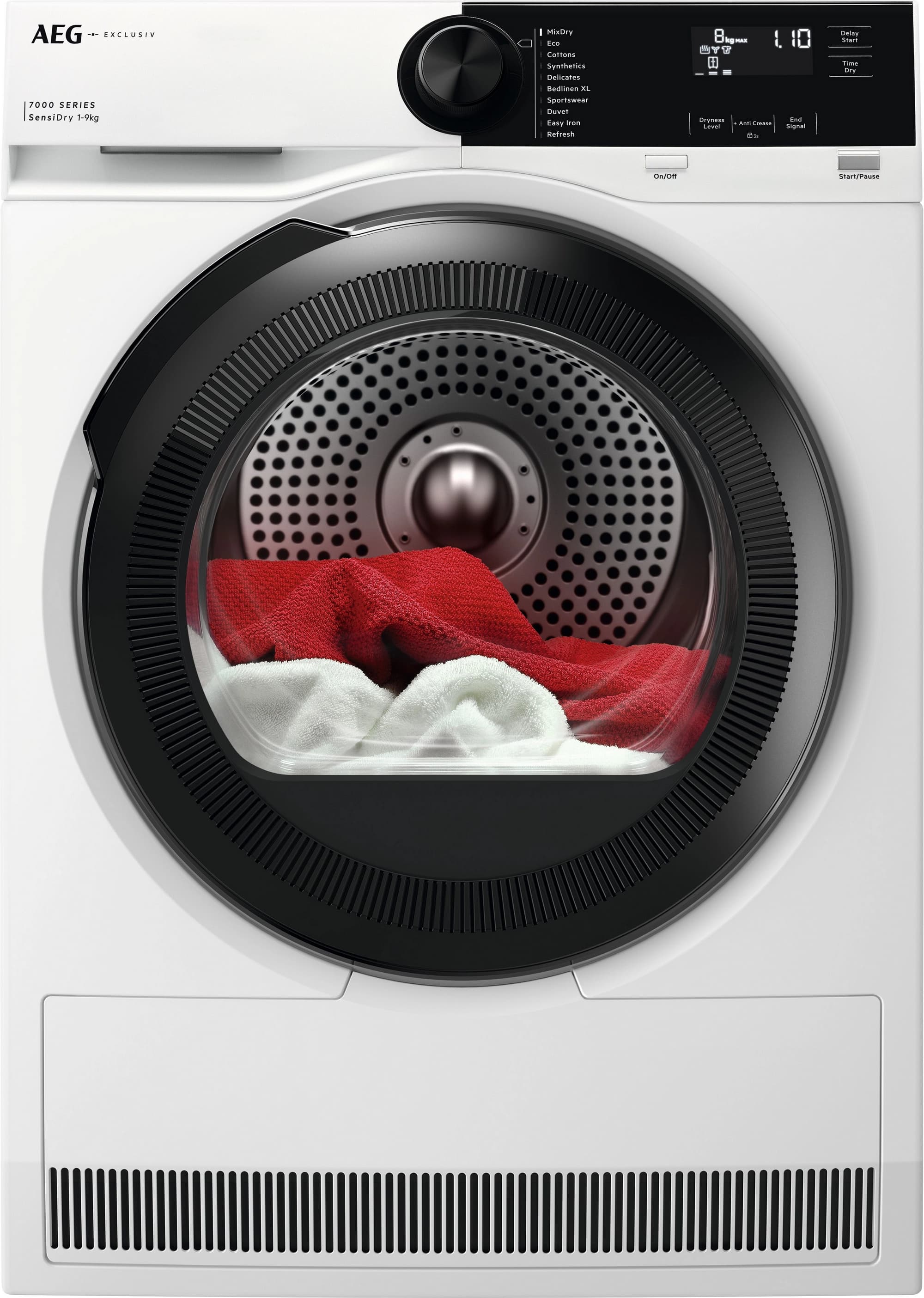 9kg Heat Pump Tumble Dryer - White