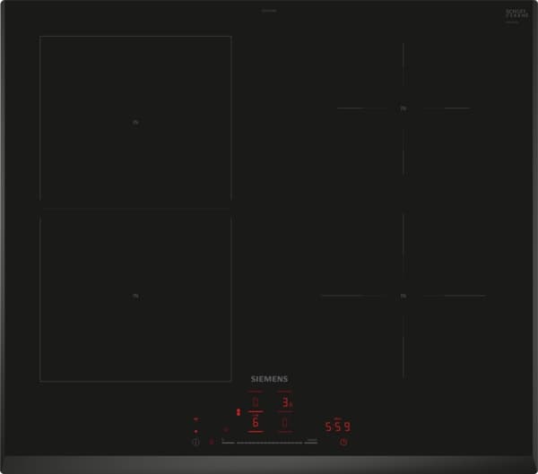 Siemens IQ500 60cm Induction Hob = TouchSlider - CombiZone - HomeConnect - Bevelled