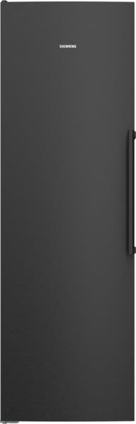 Siemens iQ500 Free Standing Fridge - 186.2 x 59.5 cm - Brushed Black Steel - antiFingerprint - NoFrost