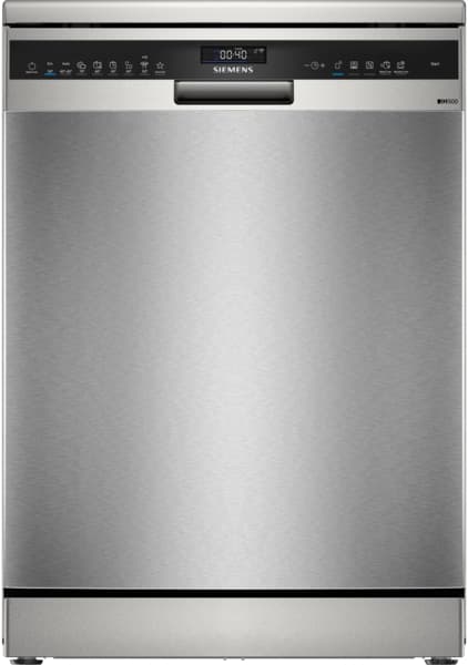 Siemens IQ500 60cm Freestanding Dishwasher - brush stainless steel - A Rated - variospeed - 5 Year Warranty