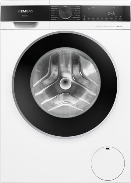 Siemens iQ500 Washing Machine - Front Loader - 9kg - 1600rpm - White