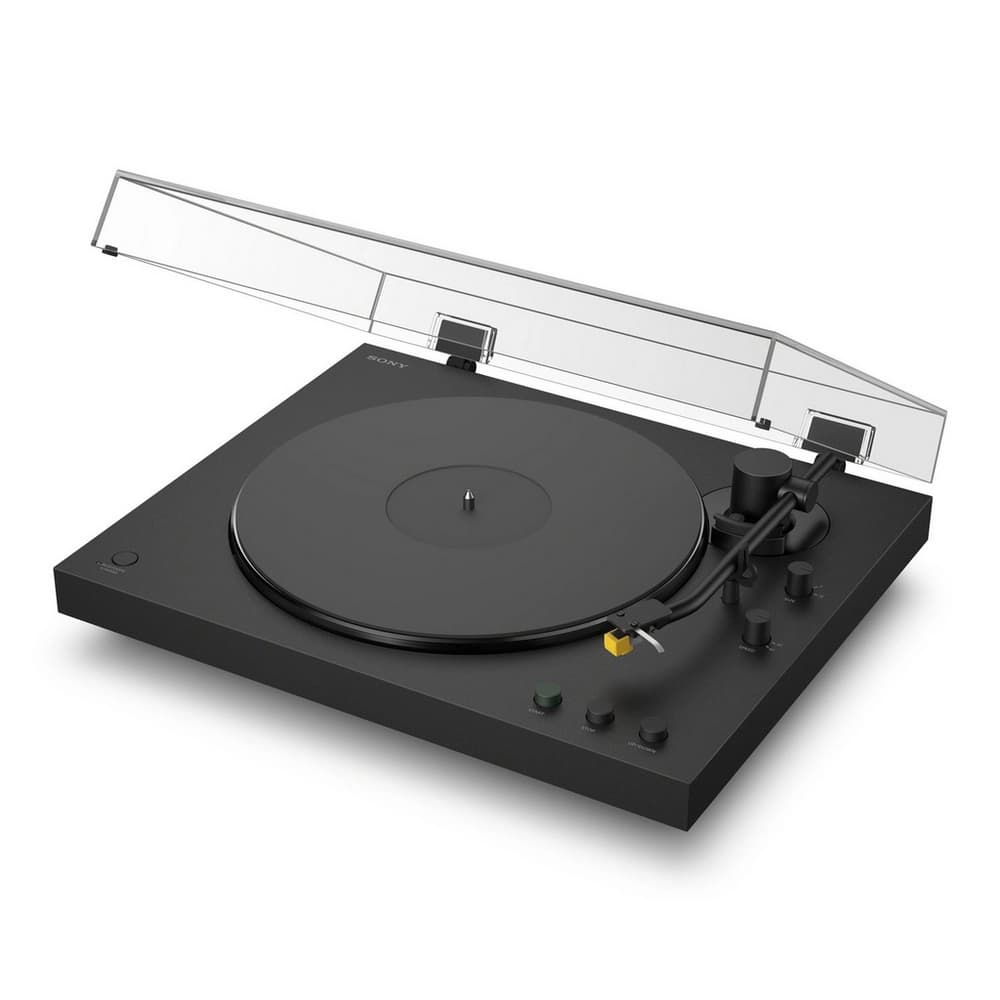 Sony Wireless Bluetooth Turntable with Auto Playback - Premium cartridge & Stylus - Pure Black