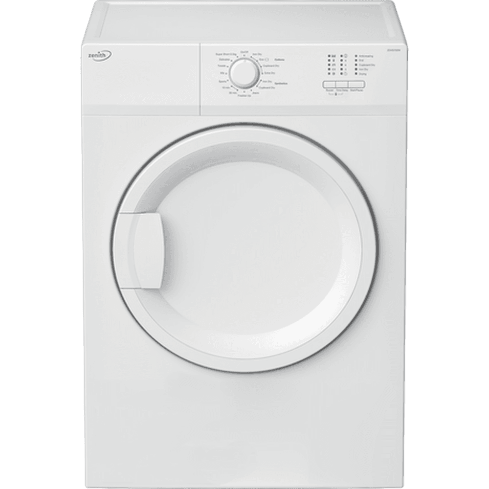 Zenith - 7kg - Vented Tumble Dryer - White - C Rated - 1 Year Warranty - 15 Programmes