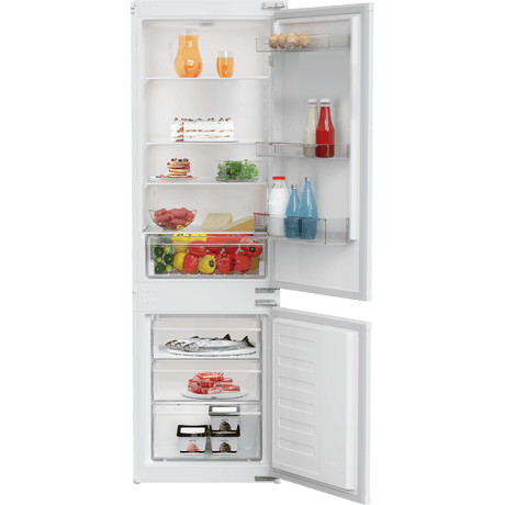 Zenith Integrated Fridge-Freezer - 7030 Split - Sliding Hinge - LED Lighting - 177x54x54