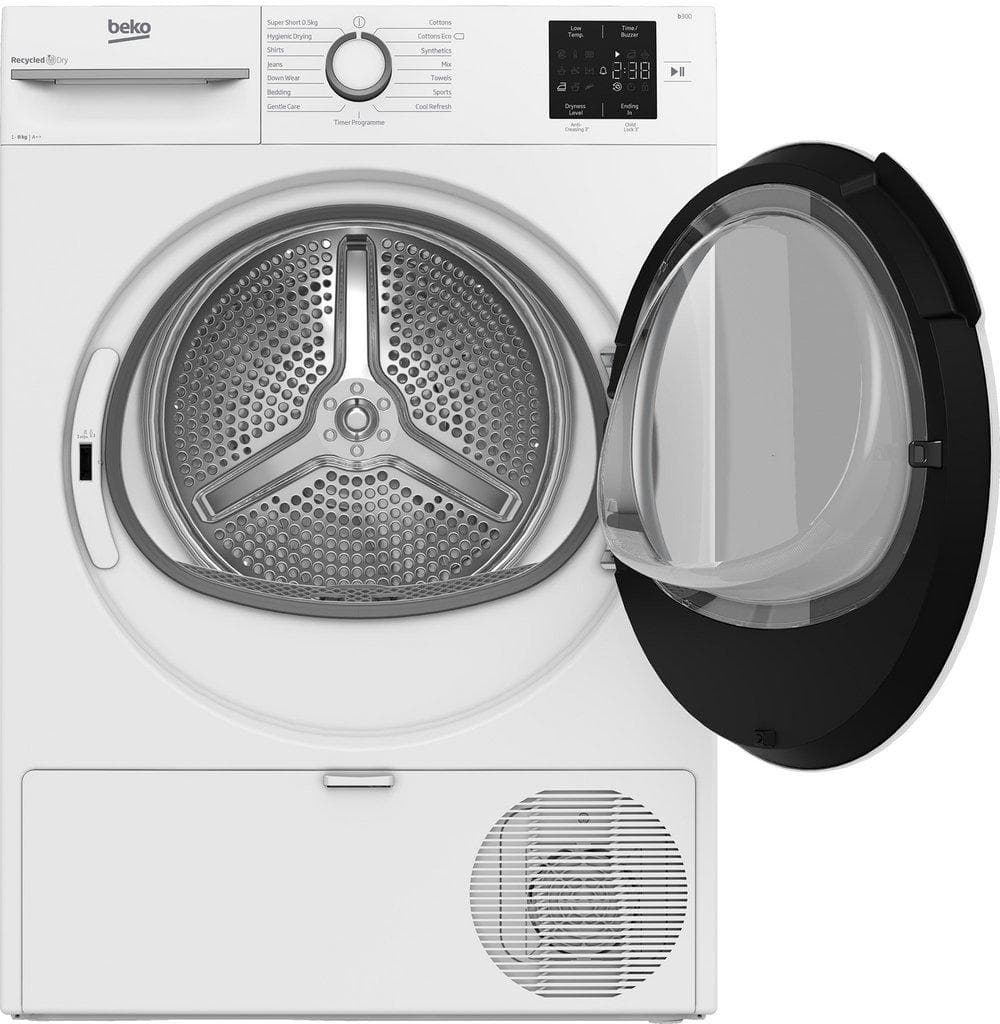 Beko 8kg Heat Pump Tumble Dryer - White