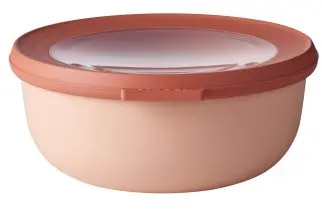 Mepal Cirqula Food Storage Bowl - 750ml (Nordic Blush)