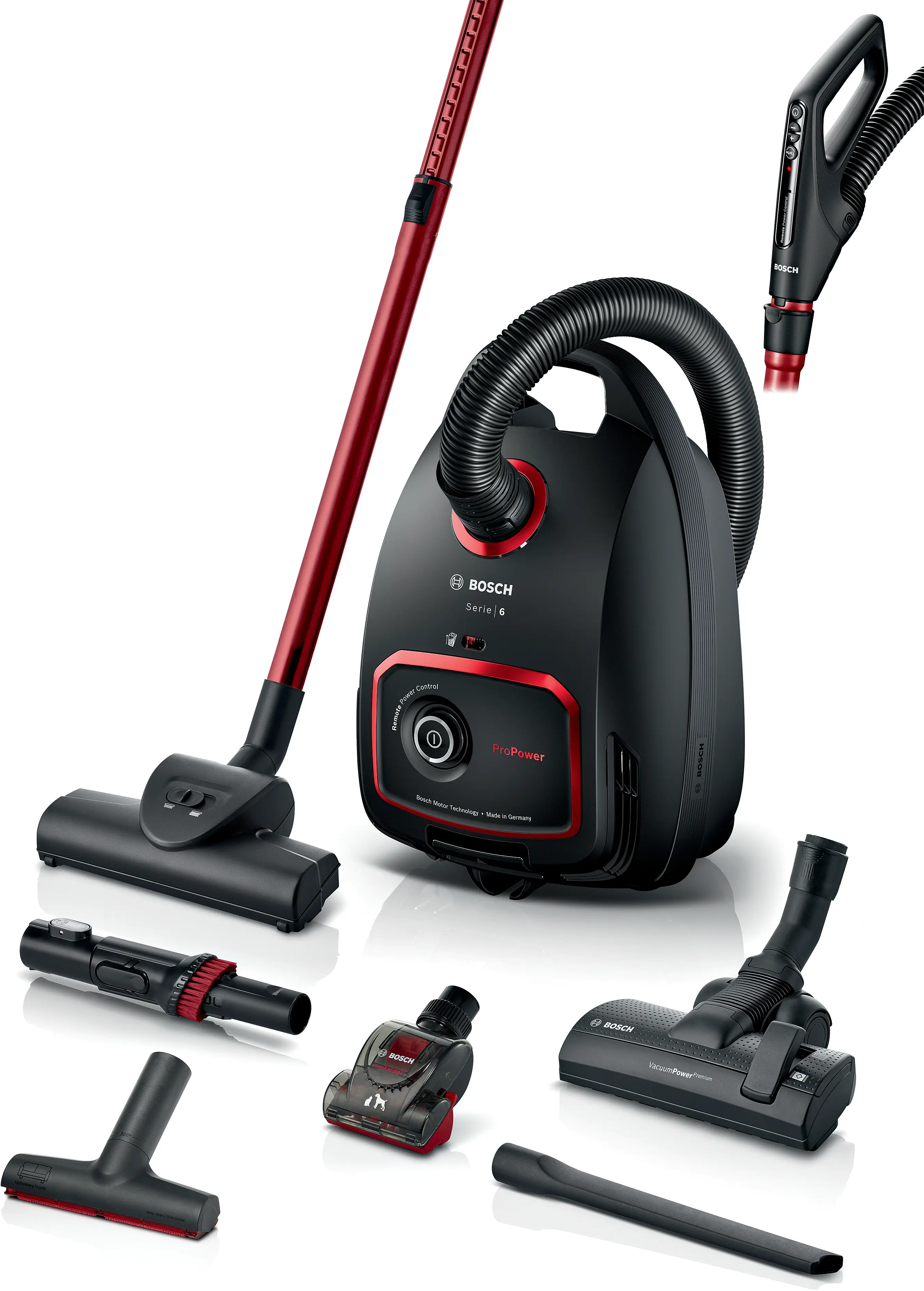 Series 6 Bagged vacuum cleaner ProPower Black