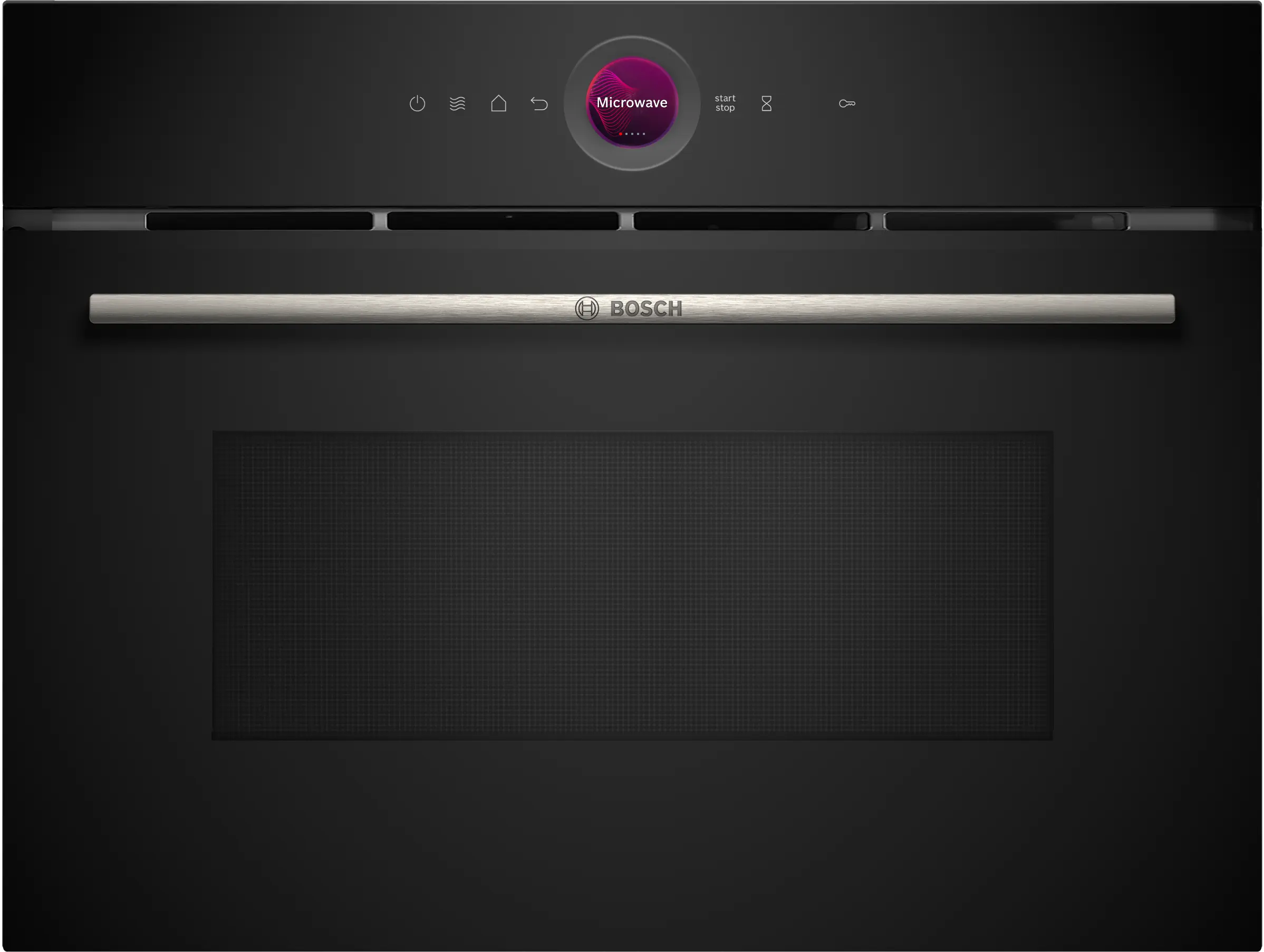Series 8 Built-in microwave oven 60 x 45 cm Black