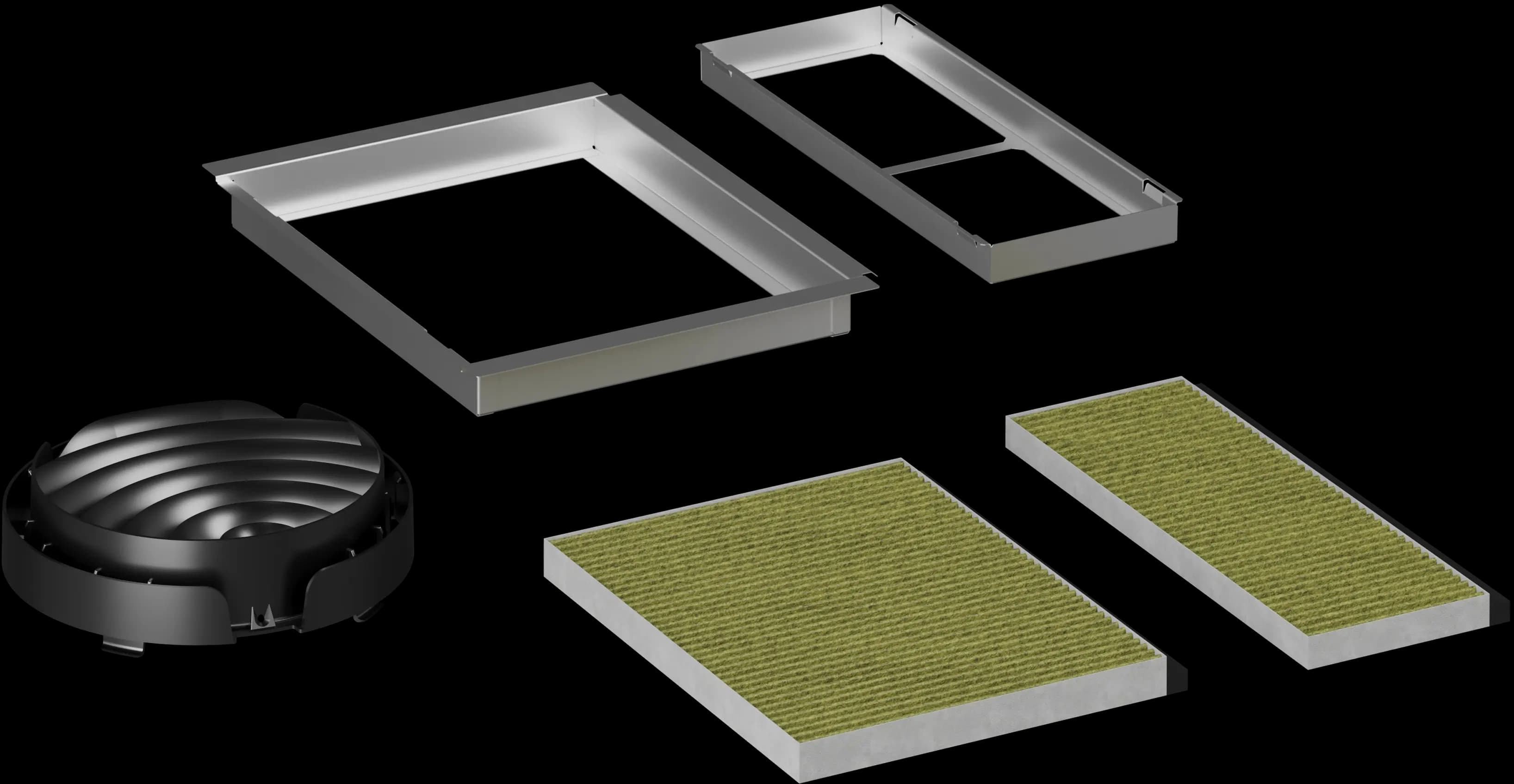 Clean Air Plus recirculation kit, initial equipment