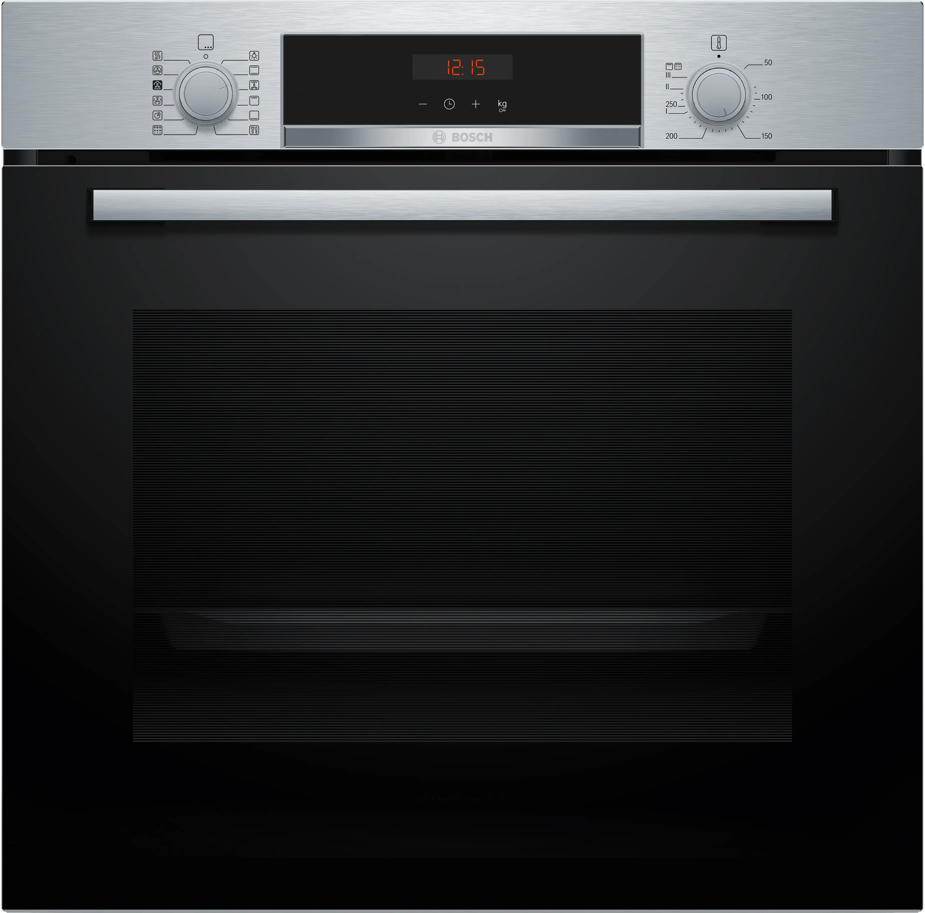 Series 4 Built-in oven with added steam function 60 x 60 cm Stainless steel