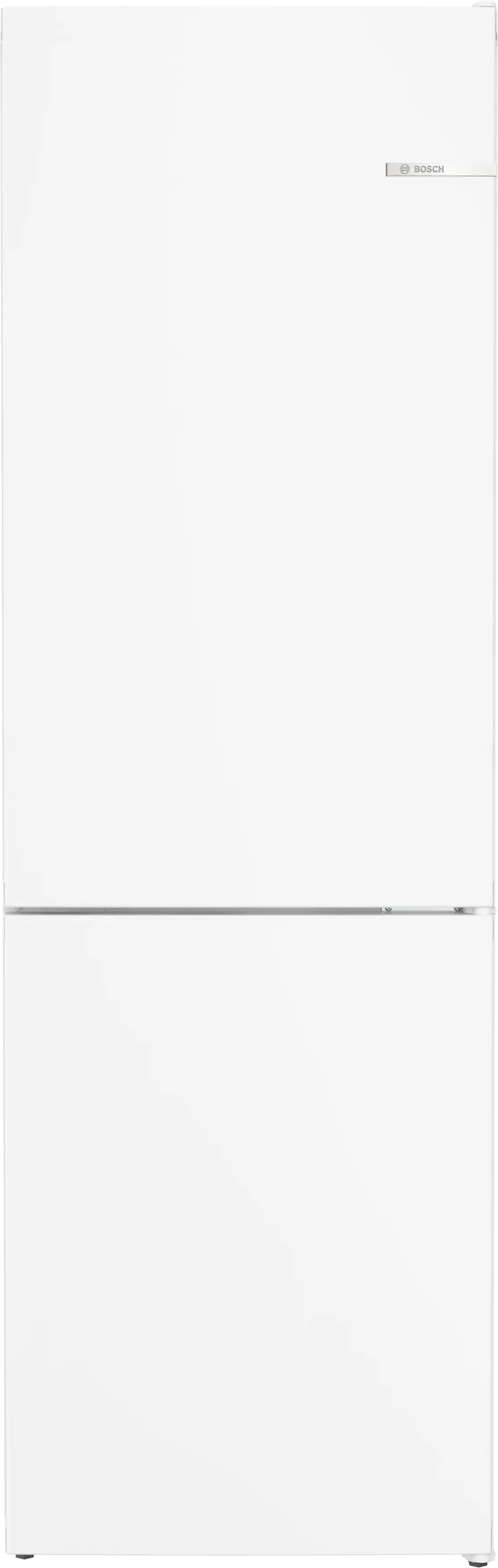 Series 4 Free-standing fridge-freezer with freezer at bottom 186 x 60 cm White, Total No Frost