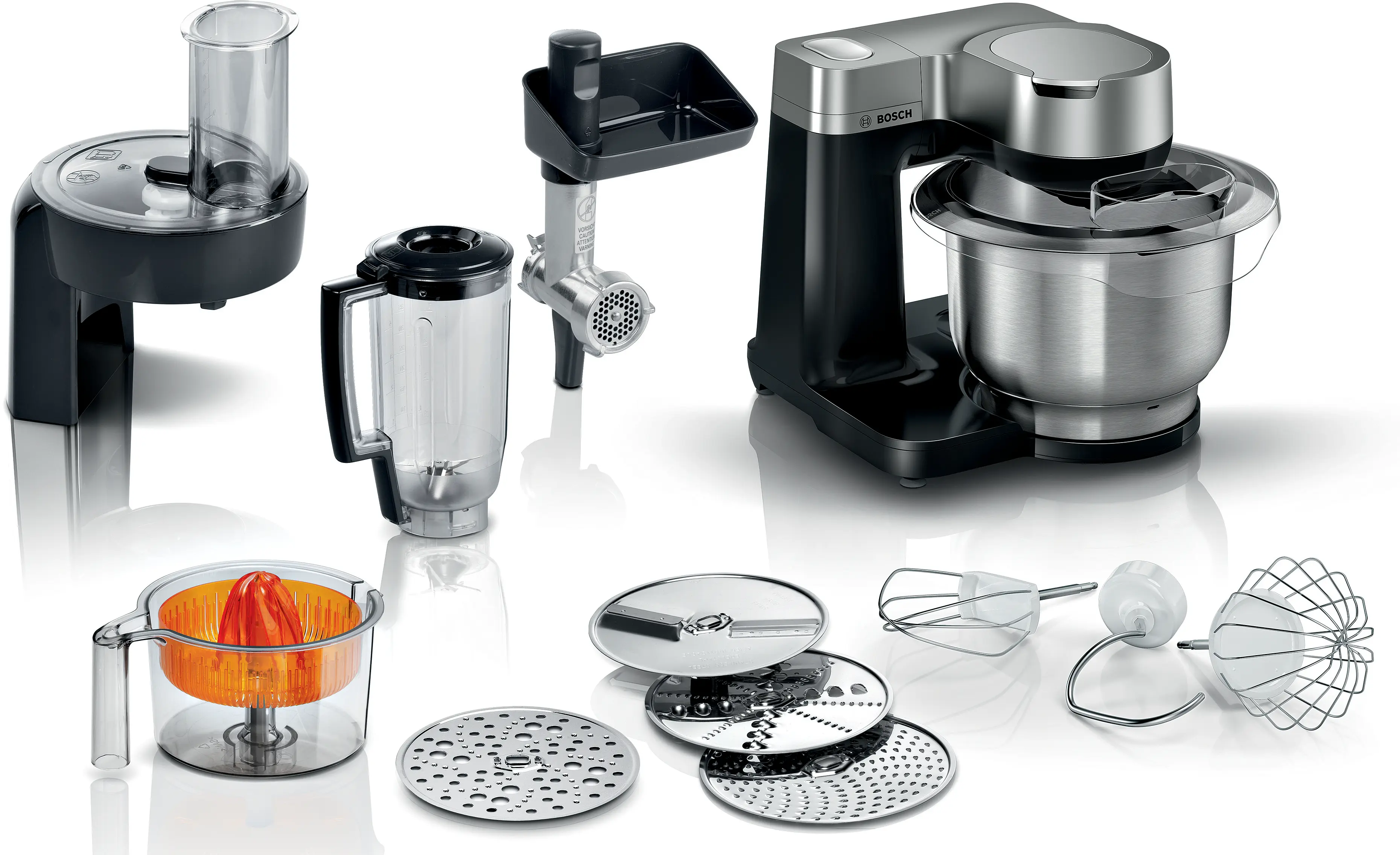 Series 2 Stand mixer MUM 900 W Black, Silver