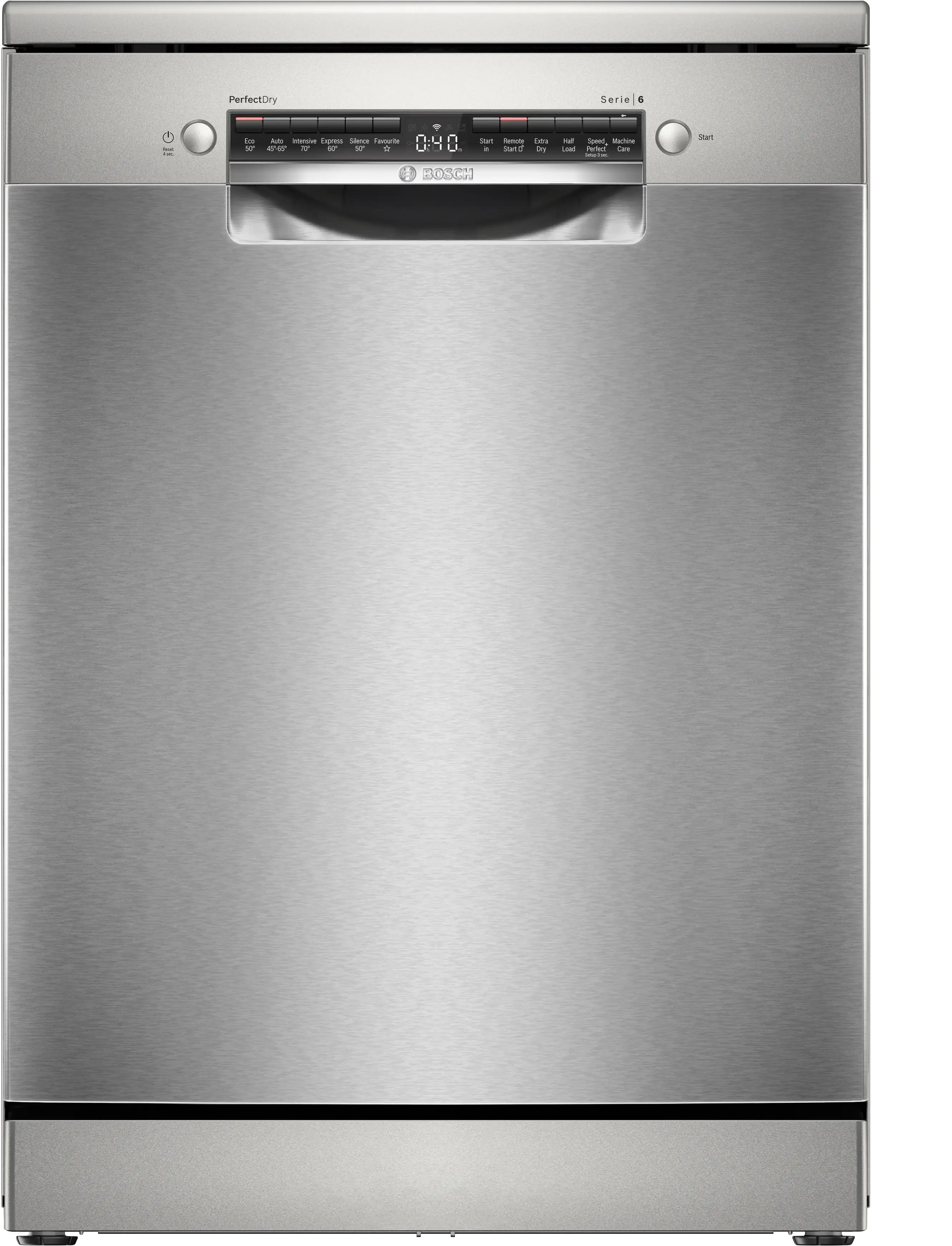 Series 6 Free-standing dishwasher 60 cm Brushed steel anti-fingerprint