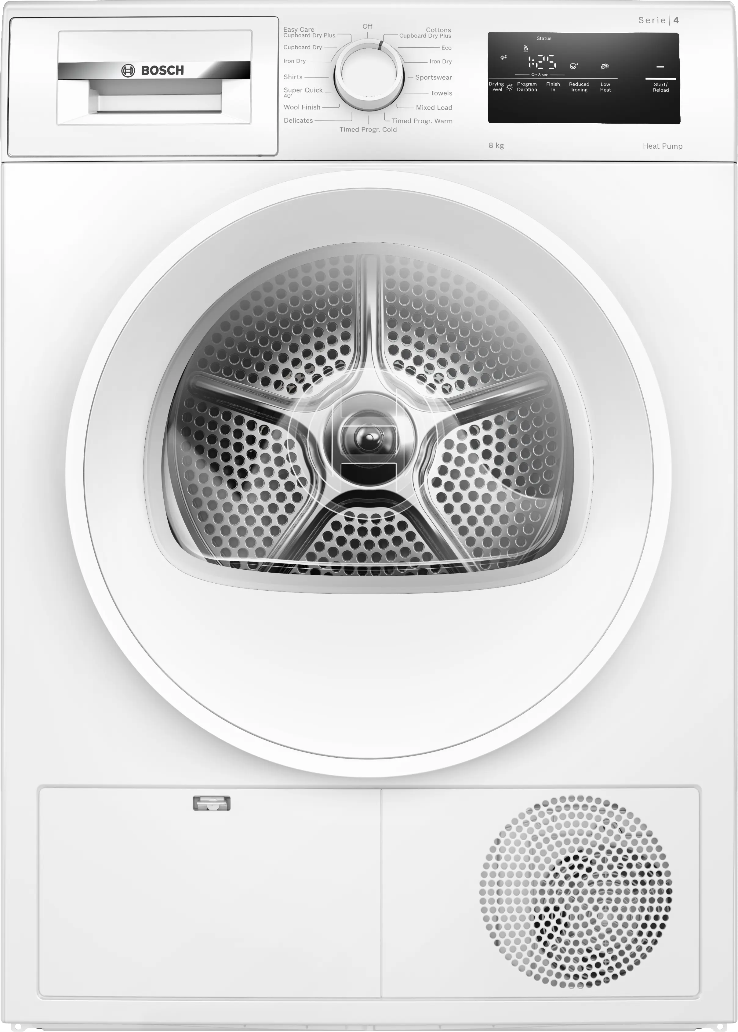 Series 4 Heat pump tumble dryer 8 kg