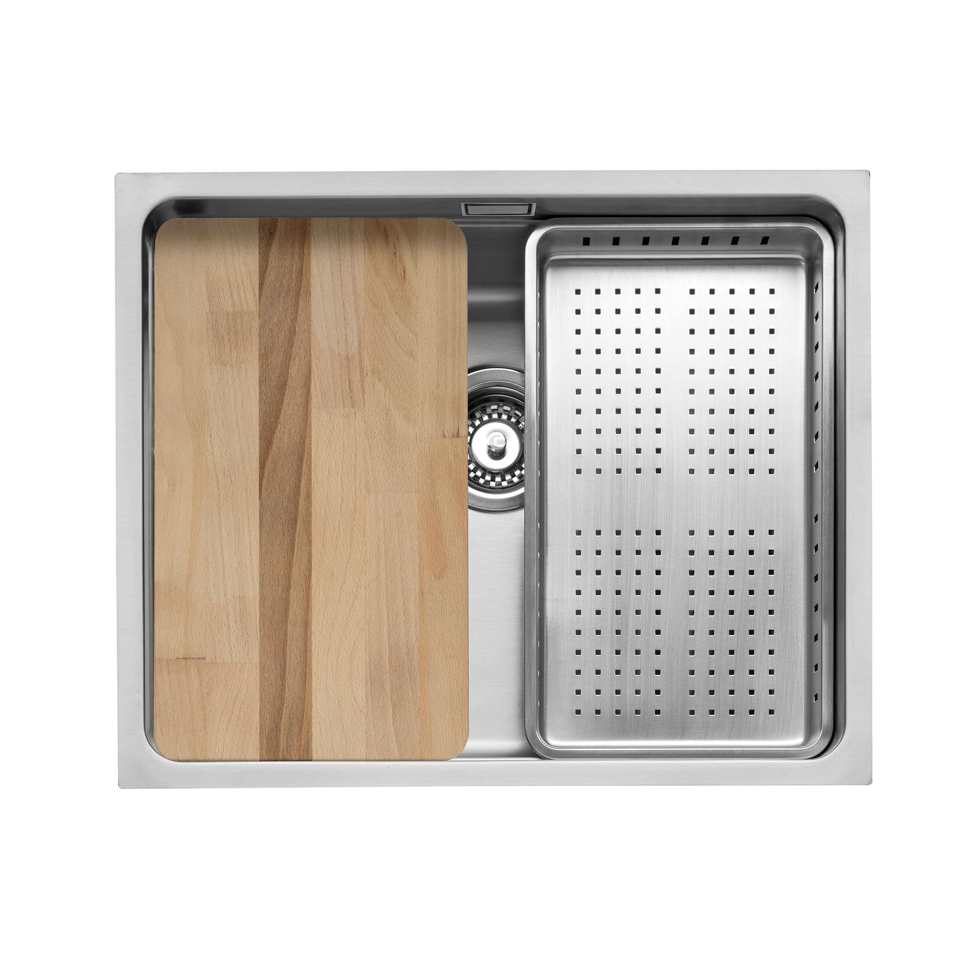 Axle 50 Inset or Undermount Sink Stainless Steel