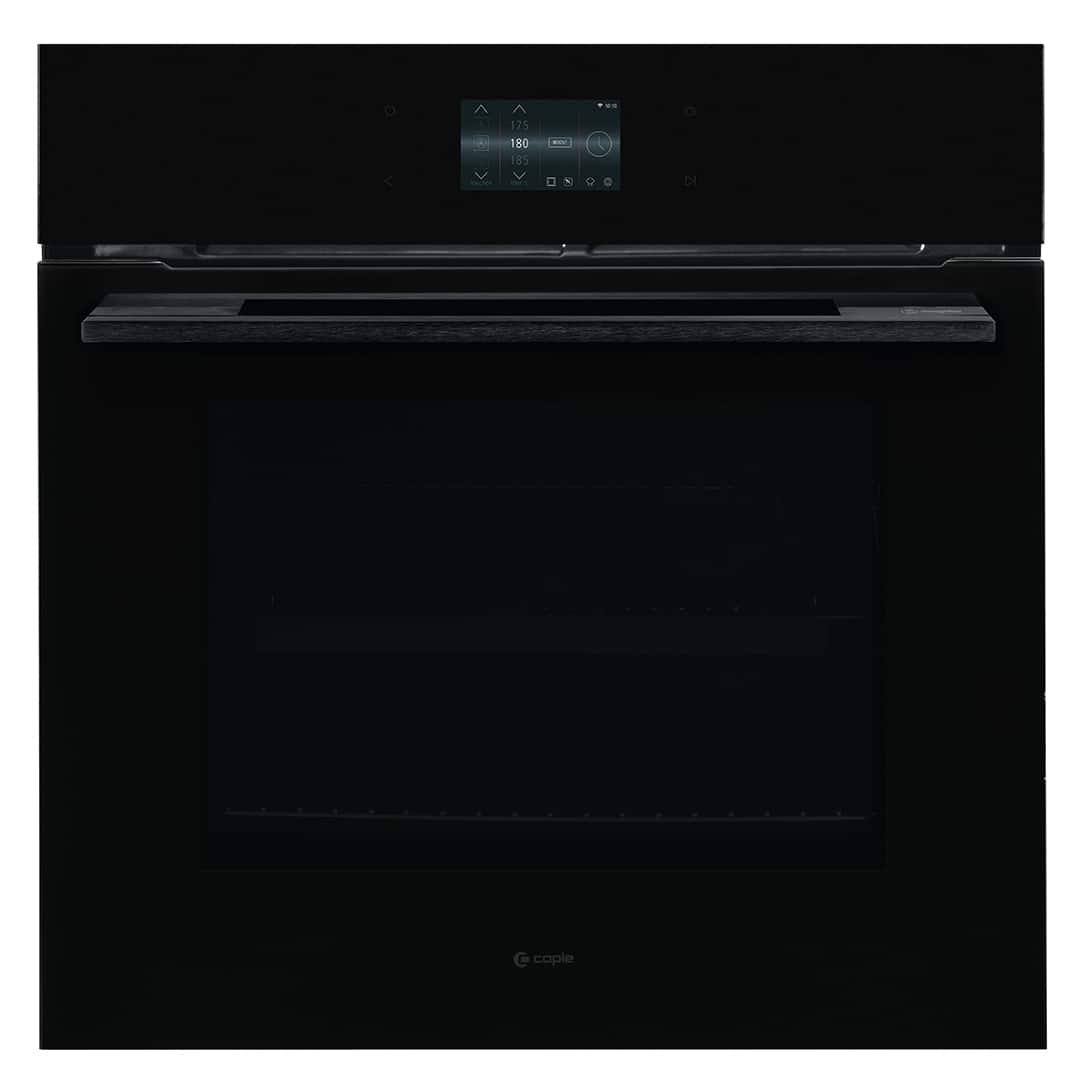 Smart Pyrolytic Single Oven Black Glass