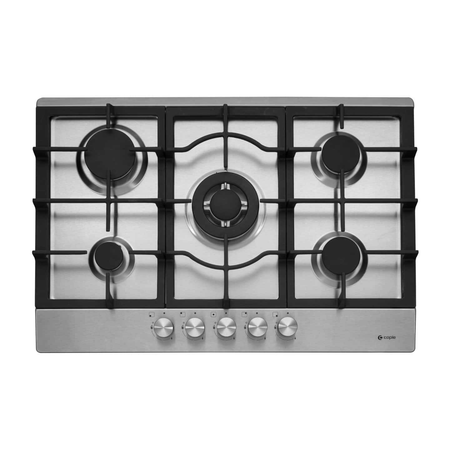 75cm Gas Hob 5 Burner Stainless Steel