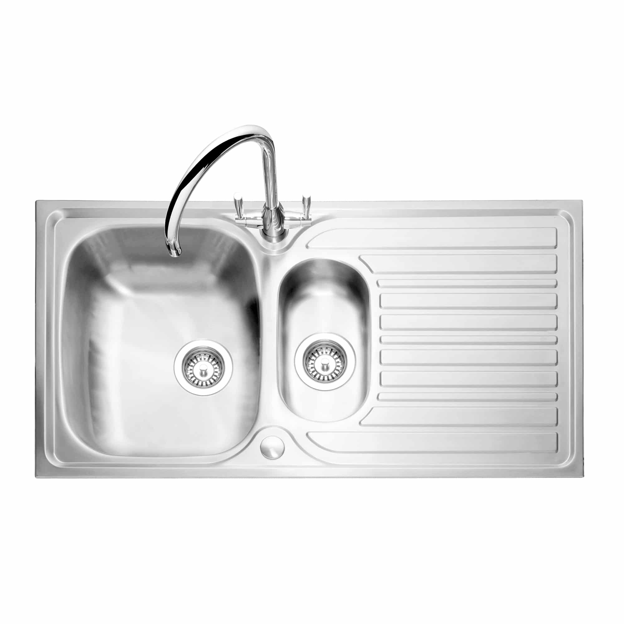 Crane 151 Inset Sink with Drainer Stainless Steel