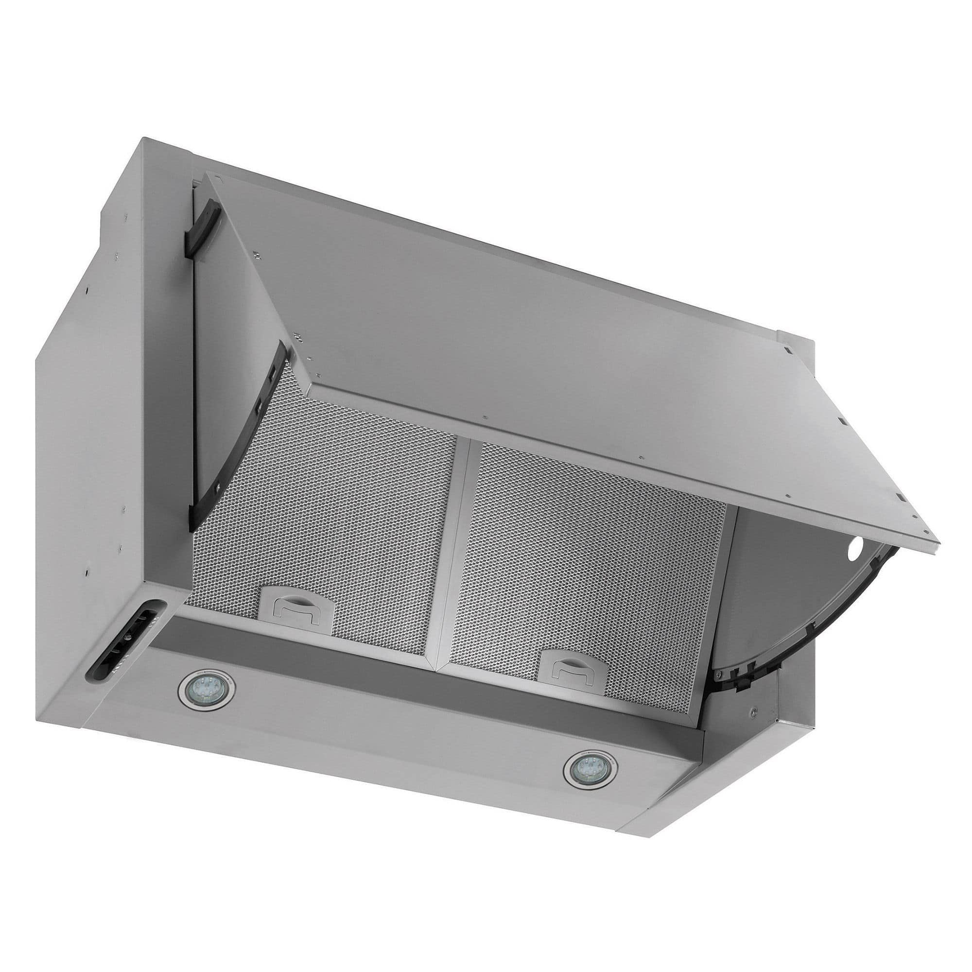 60cm Plasma Integrated Hood Silver Grey